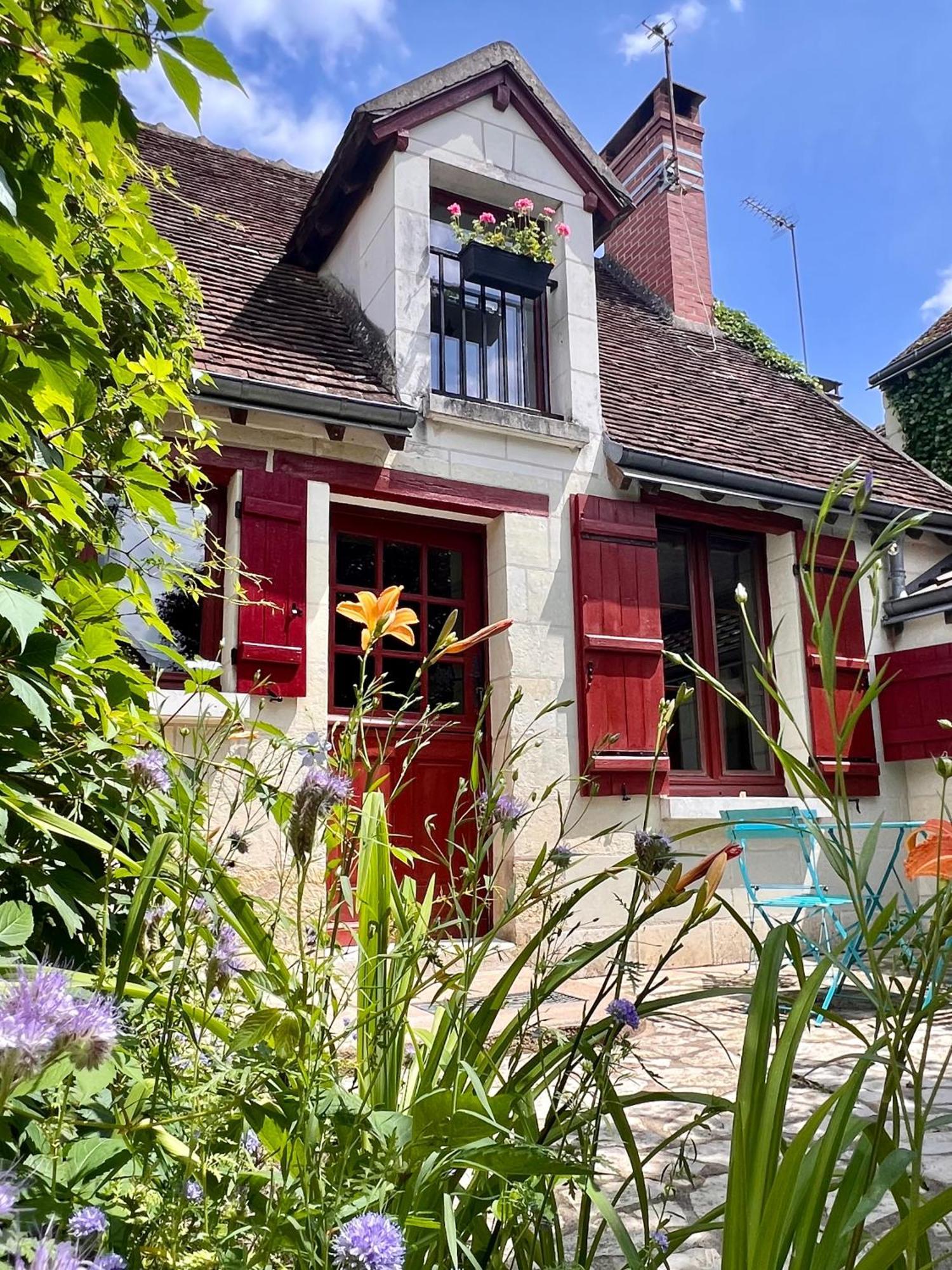 Le Cottage Des Chalands Saint-Georges-sur-Cher Kültér fotó